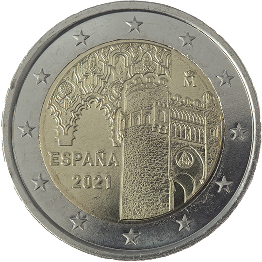 coin 2 euro 2021 es_unesco_toledo