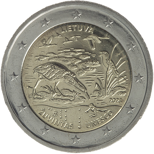 coin 2 euro 2021 lt_unesco_zuvintas