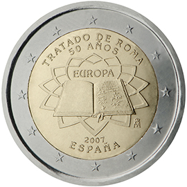 coin 2 euro Spain