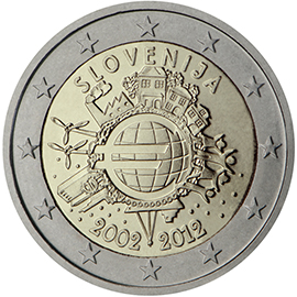 coin 2 euro Slovenia