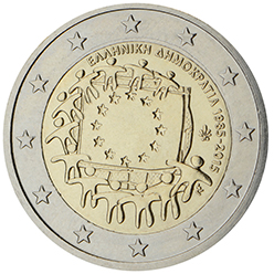 coin 2 euro Greece