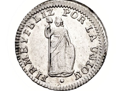 Escudo-real monedas (1826-1858)