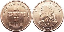 moneda Panama 1 centésimo 2017