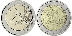 moneda Francia 2 euro 2011